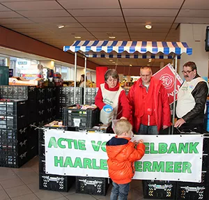 Partij van de Arbeid arbeidt voor de Voedselbank